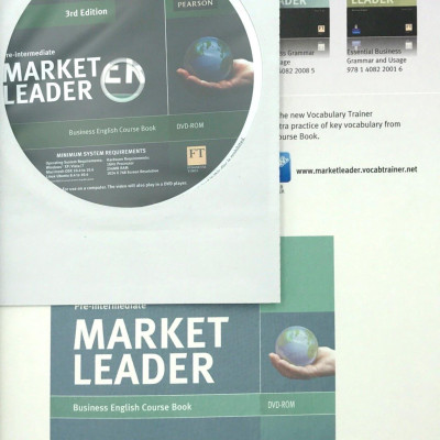 Market Leader ( 3 Ed.) Pre-Inter: Course Book With DVD-ROM - Paperback