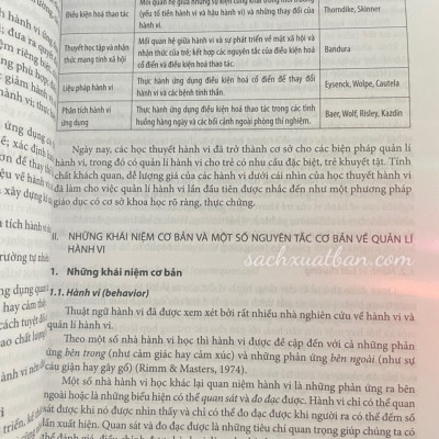 Sách Giáo Trình Quản Lí Hành Vi Của Trẻ Khuyết Tật Trí Tuệ