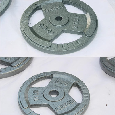 Tạ đĩa Gang bọc cao su FED-KB-25 phi 50- Loại 2.5kg (2 cái)