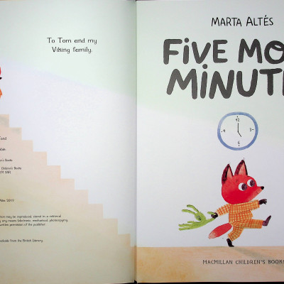 Truyện tranh tiếng anh - Five More Minutes