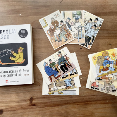 Vận Mệnh Người Lính Tốt Švejk Trong Đại Chiến Thế Giới - Tập III-IV - Tặng kèm Postcard