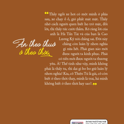 Hồ Biểu Chánh - Ăn theo thuở ở theo thời (Tái bản 2024)
