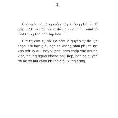 Sách - Tôi Thích Dáng Vẻ Nỗ Lực Của Chính Mình