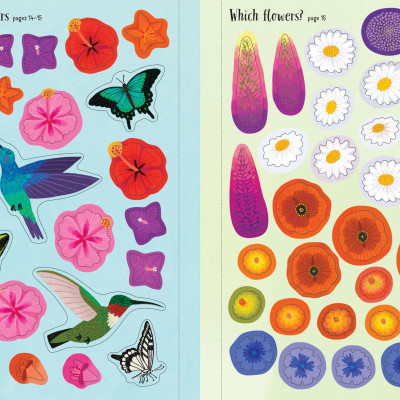 Little First Stickers Flowers