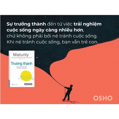 Combo OSHO Cảm Xúc + OSHO Trưởng Thành + OSHO Hiểu - Bản Quyền