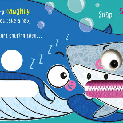 Shh Shh Shark! (A Wobbly-Eye Zipper Books)