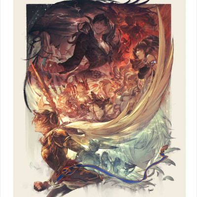 GRANBLUE FANTASY グランブルーファンタジー GRAPHIC ARCHIVE VI EXTRA WORKS
