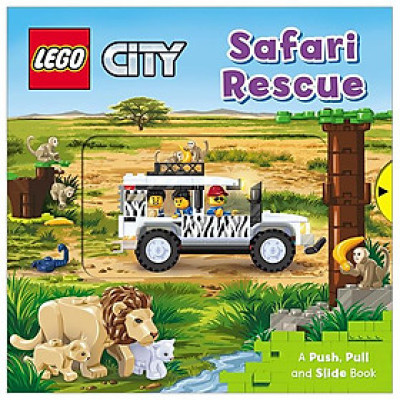LEGO City. Safari Rescue: A Push, Pull And Slide Book