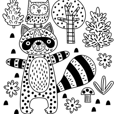 My Magic Painting Book: Forest