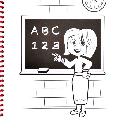 Preschool Abc/123 Deluxe Poster Paint & Color