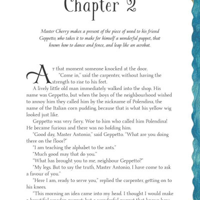 Pinocchio Illustrated Gift Book