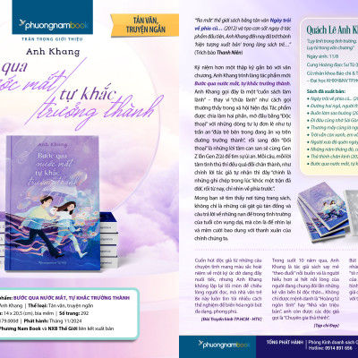 Bước qua nước mắt tự khắc trưởng thành