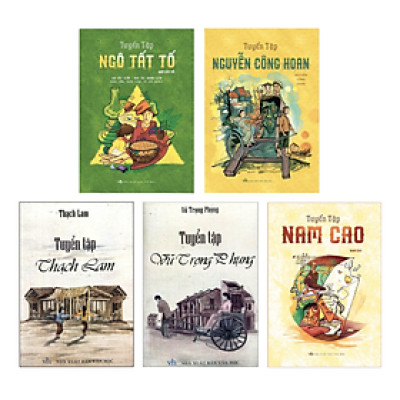 Combo 5 Cuốn Tuyển Tập Danh Tác Văn Học Việt Nam (Nam Cao + Thạch Lam + Ngô Tất Tố + Vũ Trọng Phụng + Nguyễn Công Hoan)