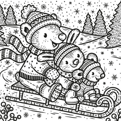 Magic Painting Christmas Cards