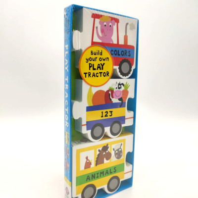 Chunky Set: Play Tractor: Colors, 123, Animals