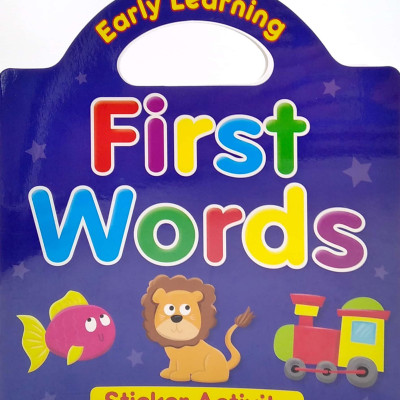 Early Learning First Words - Sticker Activity