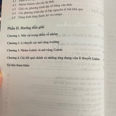 Sách Bài Tập Lý Thuyết Galois