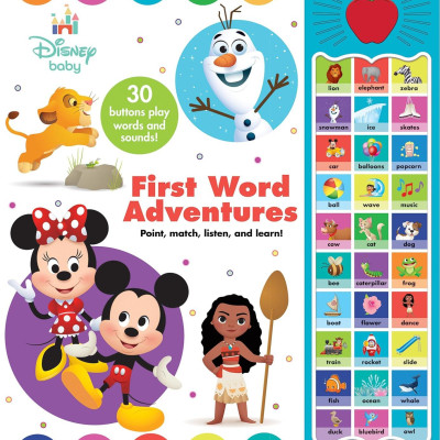 Sách ngoại văn: Apple Disney Baby First Word Adventures