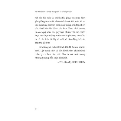 The Little Book - Tâm Lý Trong Đầu Tư Chứng Khoán