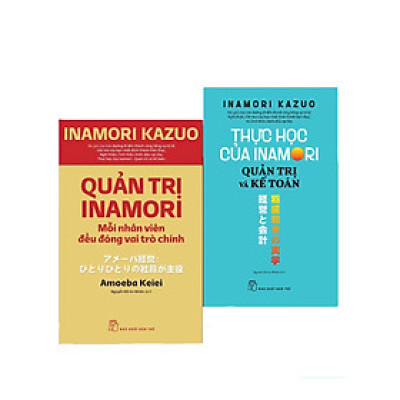 Combo Quản Trị Inamori: Mỗi Nhân Viên Đều Đóng Vai Trò Chính + Quản Trị Và Kế Toán (Bộ 2 Cuốn) - TRE