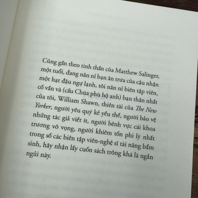 FRANNY VÀ ZOOEY - J. D. Salinger – Thiên Nga dịch – Nhã Nam – NXB Hội Nhà Văn
