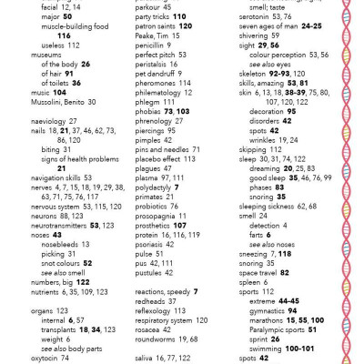 Lists For Curious Kids: Human Body: 205 Fun, Fascinating And Fact-Filled Lists