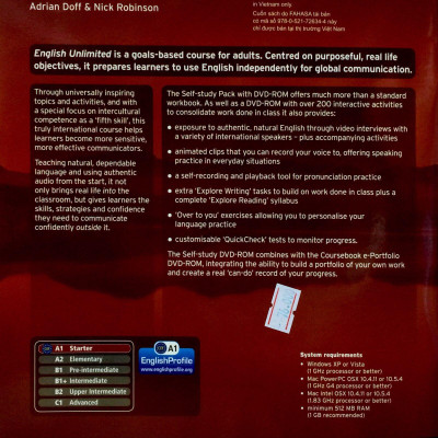 English Unlimited - Starters - WB with CD Reprint Edition