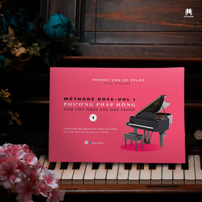 Méthode Rose Vol 1 - Phương Pháp Hồng - Năm Thứ Nhất Với Đàn Piano (Tái Bản 2024)
