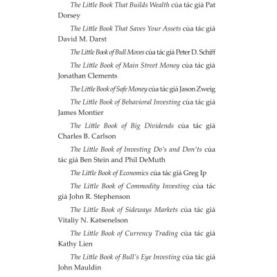 The Little Book - Quản Trị Rủi Ro Trong Đầu Tư Chứng Khoán
