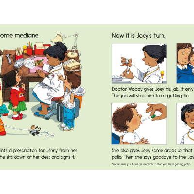 Sách thiếu nhi tiếng Anh: Going to the Doctor
