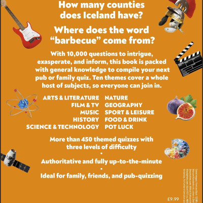 The Big Quiz Book: 10,000 Amazing General Knowledge Questions