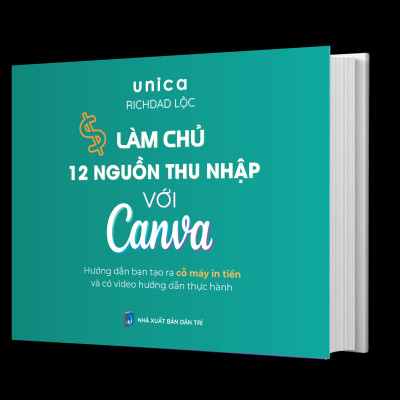 Combo 3 Sách Canva Kiến thức đỉnh cao Sáng tạo vô biên cùng Richdad Lộc kèm video bài giảng