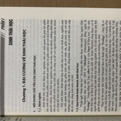 Giáo trình sinh thái học và môi trường