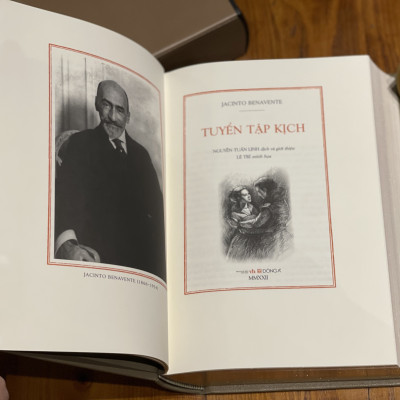 [bìa Heritage Library Buckram] (ấn bản giới hạn) [Tủ sách trăm năm Nobel] TUYỂN TẬP KỊCH JACINTO BENAVENTE – Đông A