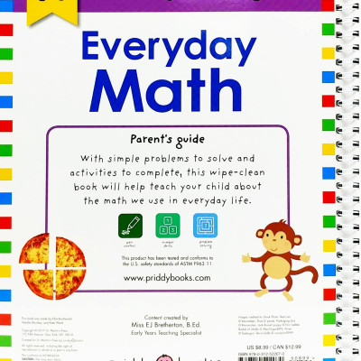 Wipe Clean Workbook: Everyday Math
