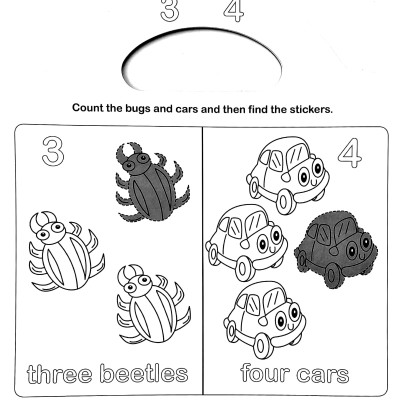 Early Learning 123 - Sticker Activity