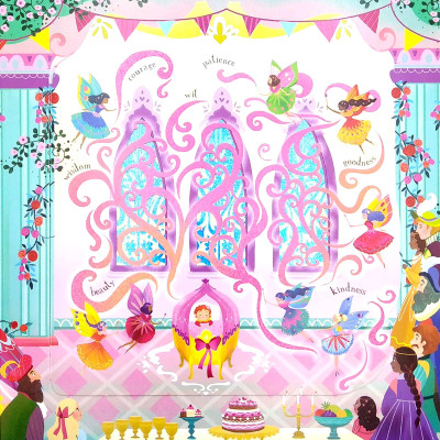 Die-cut Book - Sleeping Beauty