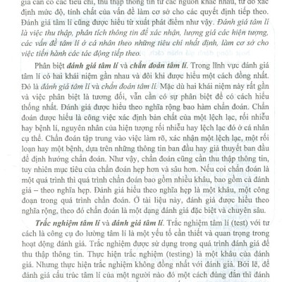 Giáo Trình Đánh Giá Nhân Cách