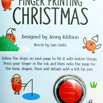 Usborne Minis: Finger Printing Christmas