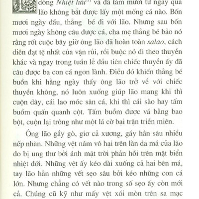 Ông Già Và Biển Cả Và Hạnh Phúc Ngắn Ngủi Của Francis Macomber (Tái Bản 2020)