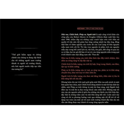 Sách - Nhà Vua, Chiến Binh, Pháp Sư, Người Tình - Robert Moore, Douglas Gillette