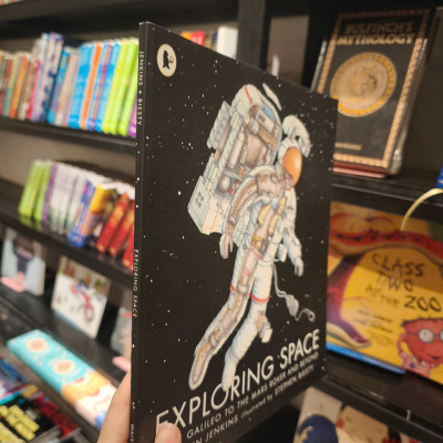 Sách - Exploring Space: From Galileo to the Mars Rover and Beyond by Martin Jenkins - Science/ Space /Picture Books in English