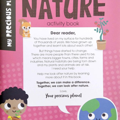 My Precious Planet Looking After Nature Activity Book