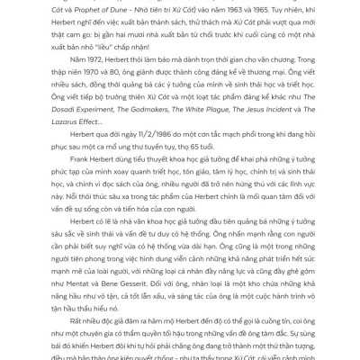 Xứ Cát - Frank Herbert