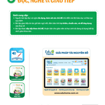 Tăng cường kĩ năng Đọc, Nghe và Giao tiếp Tiếng Anh Lớp 8