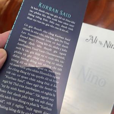 Sách - Ali và Nino (Nhã Nam HCM)
