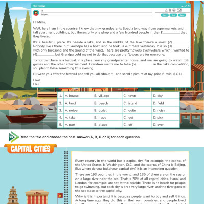 Tăng cường kĩ năng Đọc, Nghe và Giao tiếp Tiếng Anh Lớp 8