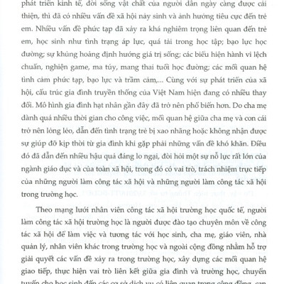 Công Tác Xã Hội Với Gia Đình, Cộng Đồng Và Hệ Thống Nhà Trường
