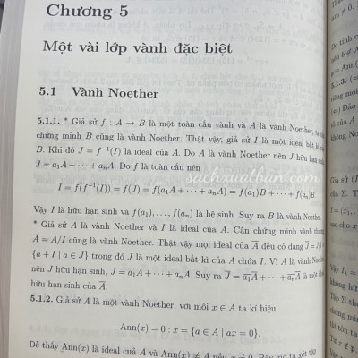 Sách Bài Tập Cơ Sở Đại Số Hiện Đại