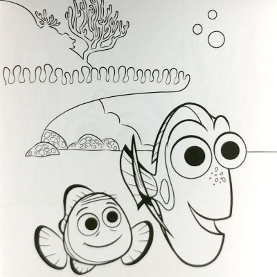 Inkredibles Finding Dory Carry Along Travel Markers